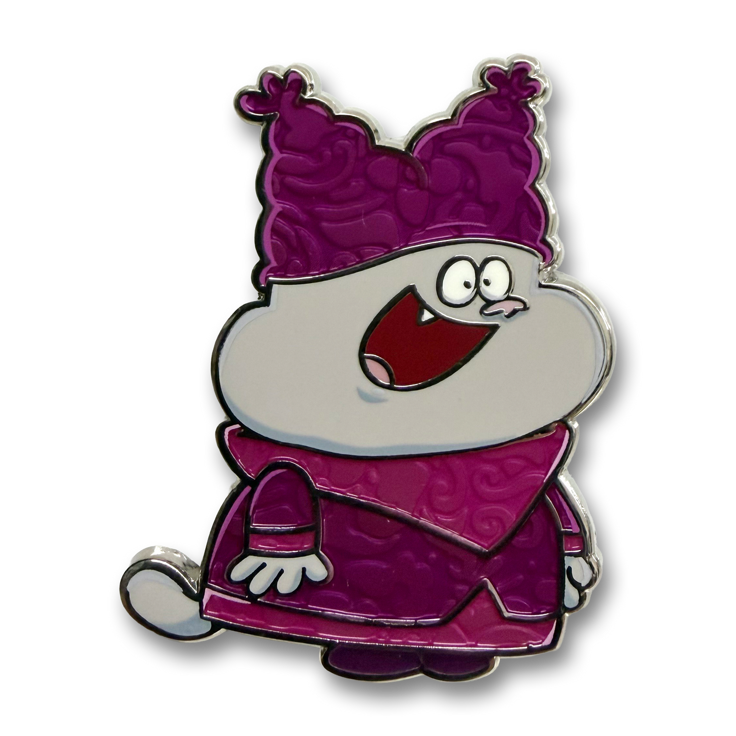 Chowder enamel pin