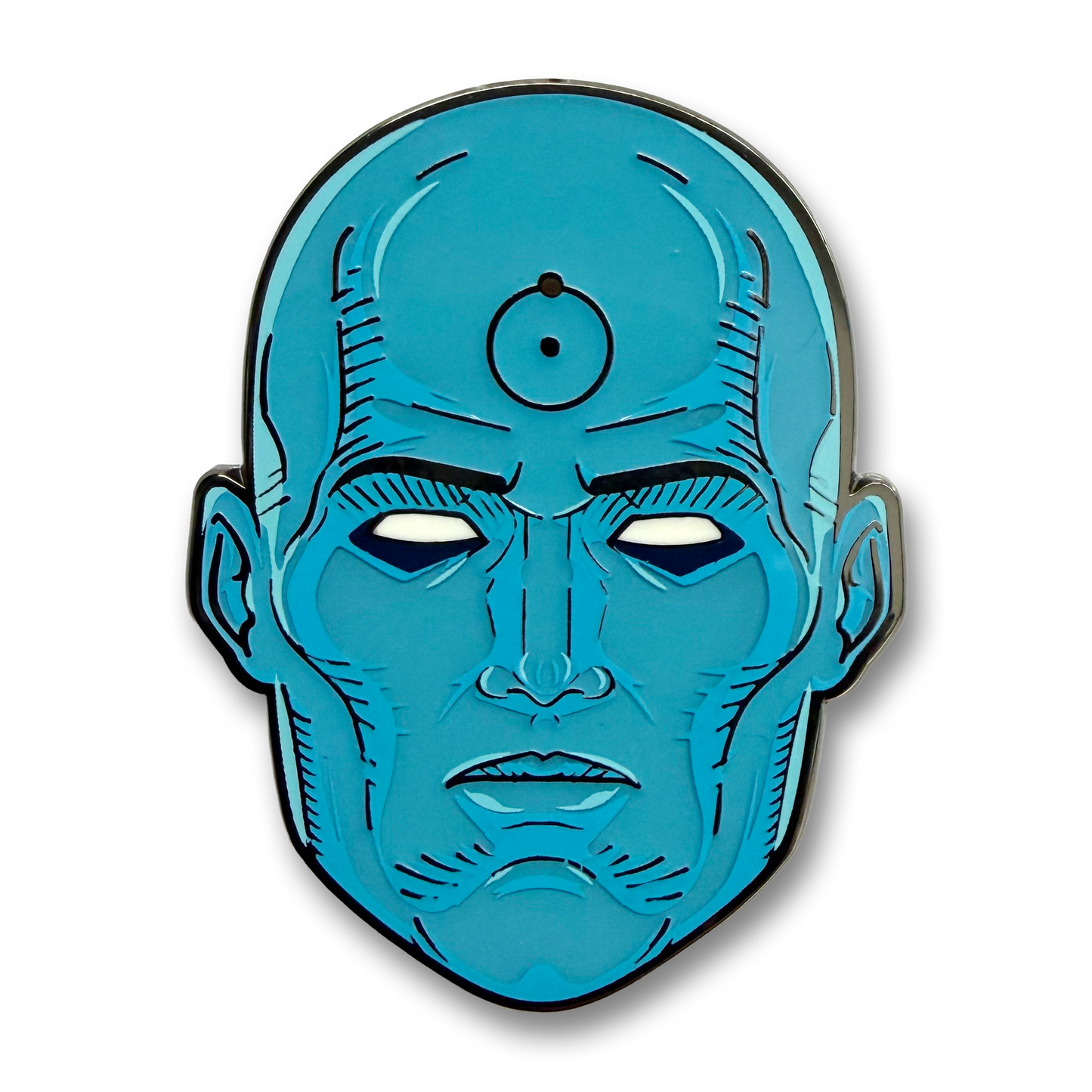Comic Book - Dr Manhattan enamel pin