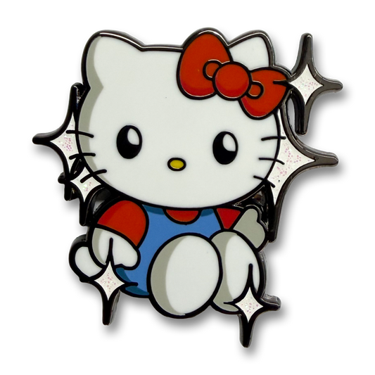 Hello Pin Plugged - Kitty Enamel Pin