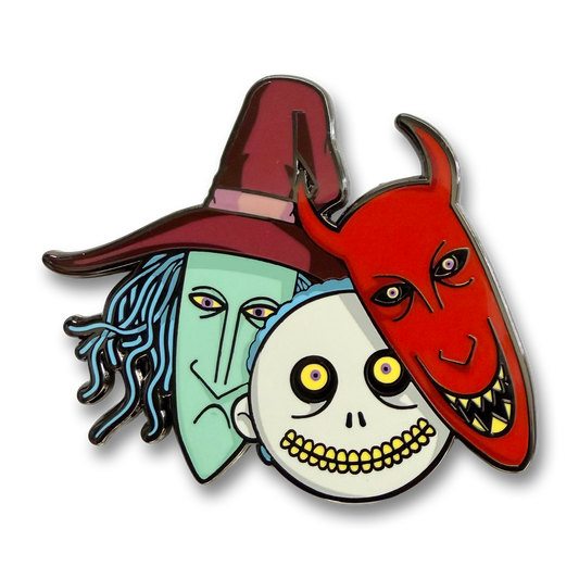 NBC - Lock Shock and Barrel enamel pin