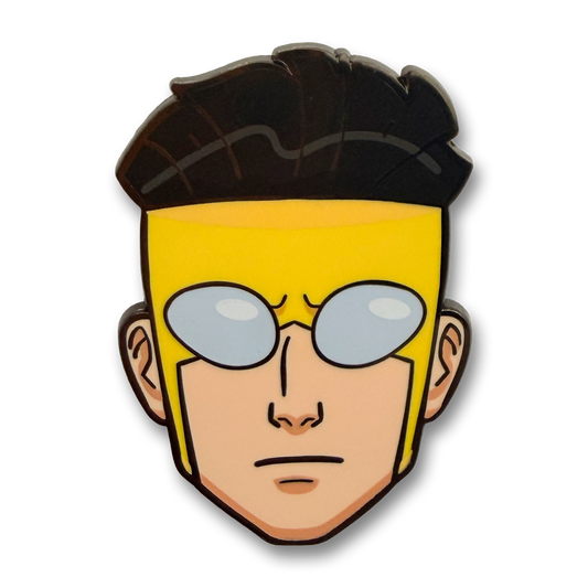Invincible Mark enamel pin