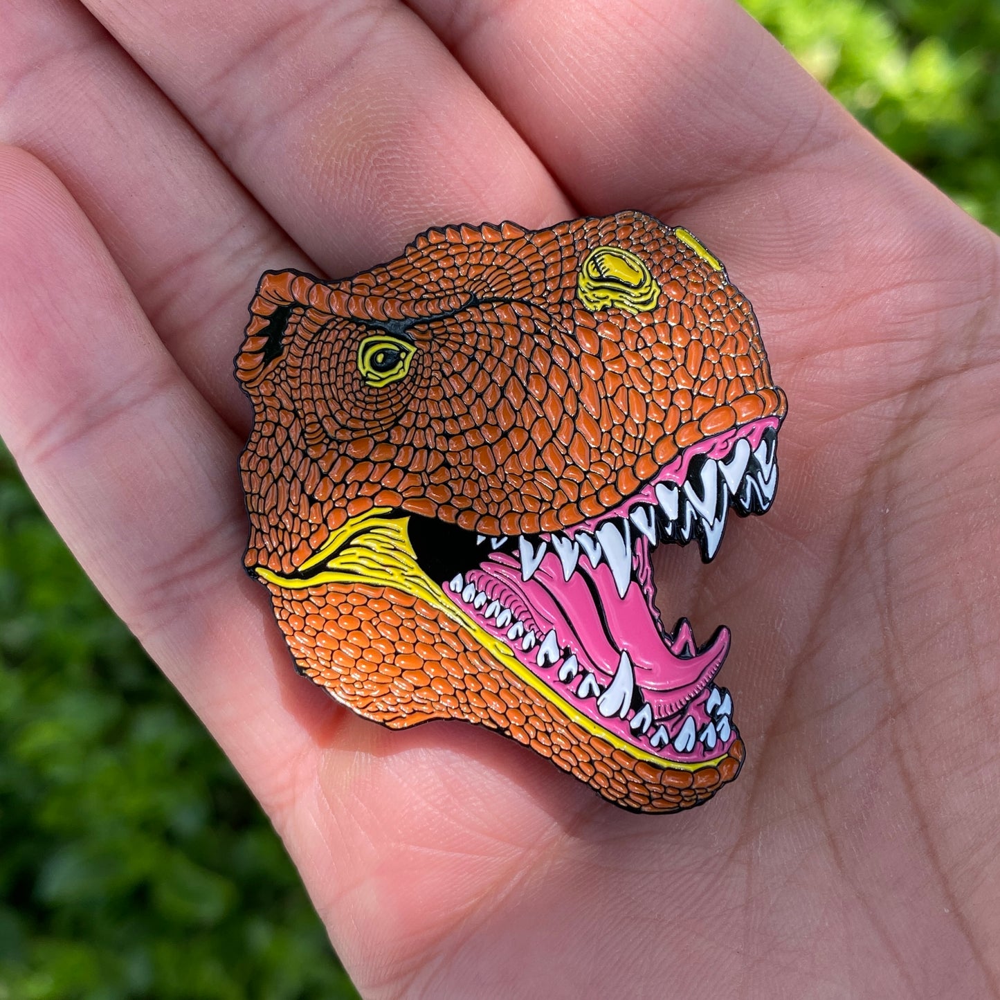 The King Enamel Pin