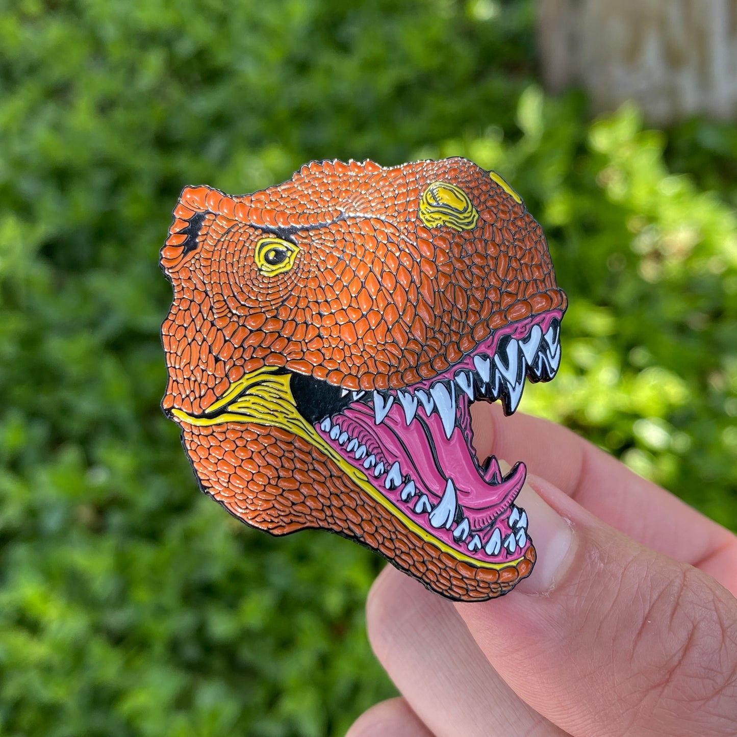 The King Enamel Pin