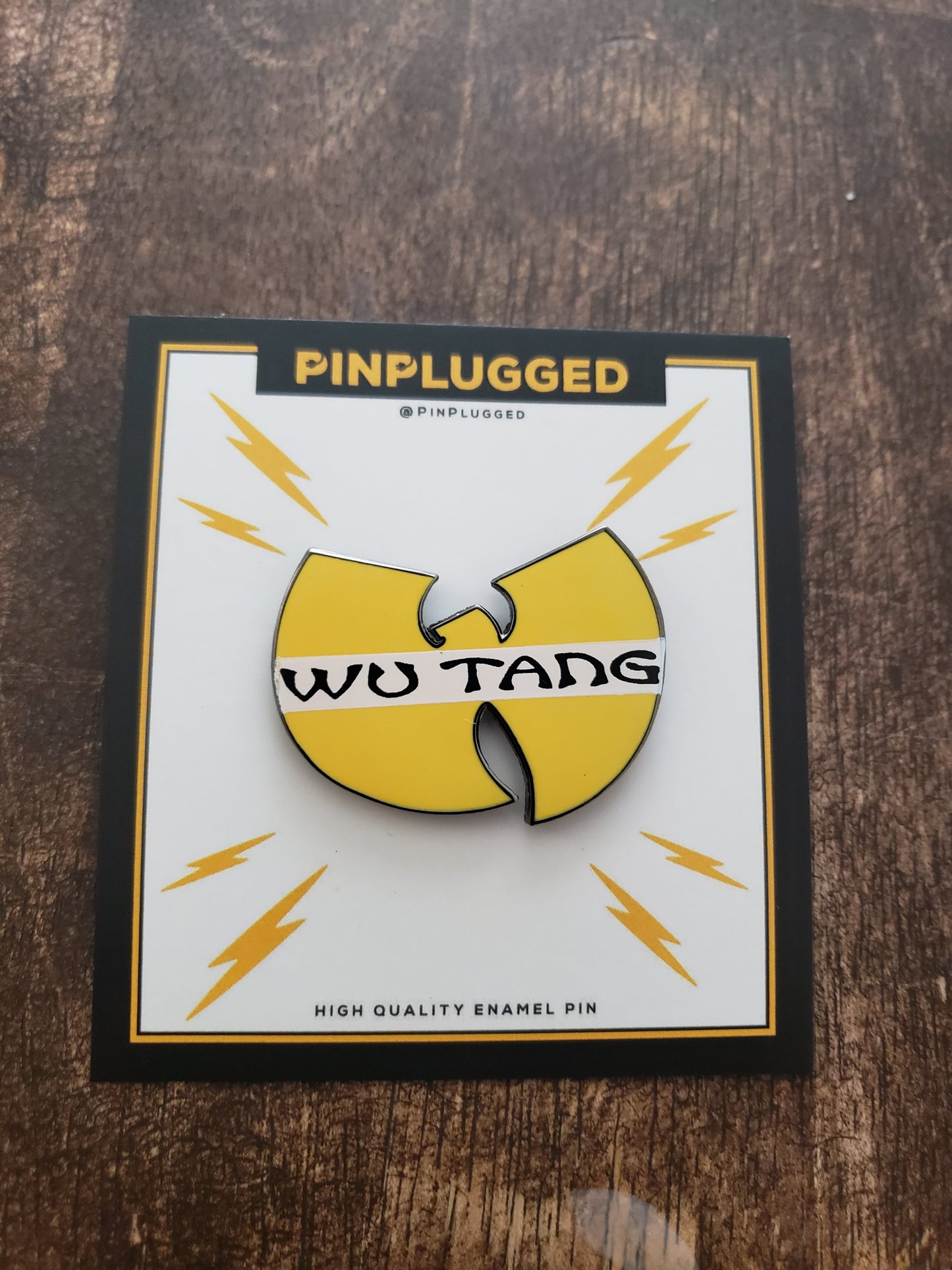 Wu-Tang Clan Pin - Pin Plugged