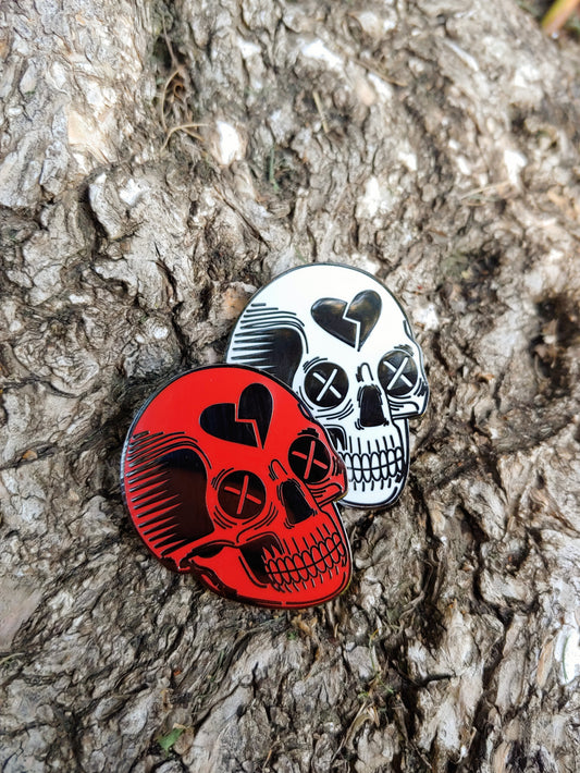 Little Skulls enamel pin