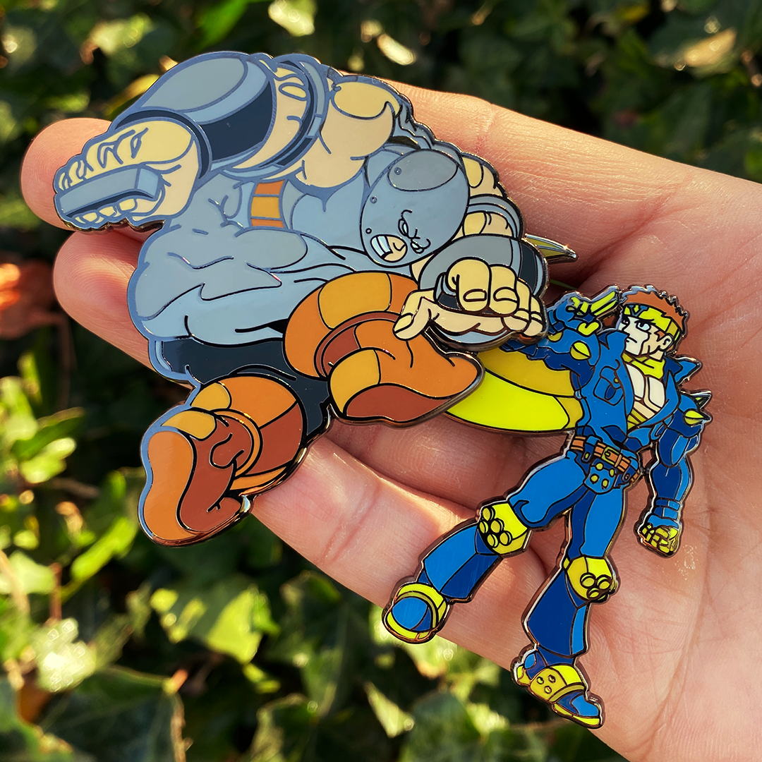 Claygrahamart VS Pinplugged Round 2 - Juggernaut vs Jin Enamel Pin