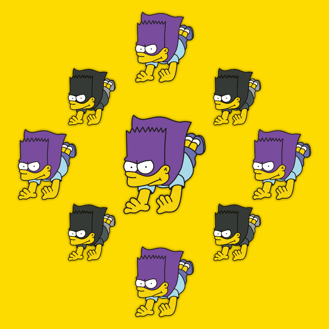 Bartman Enamel Pin - Pin Plugged