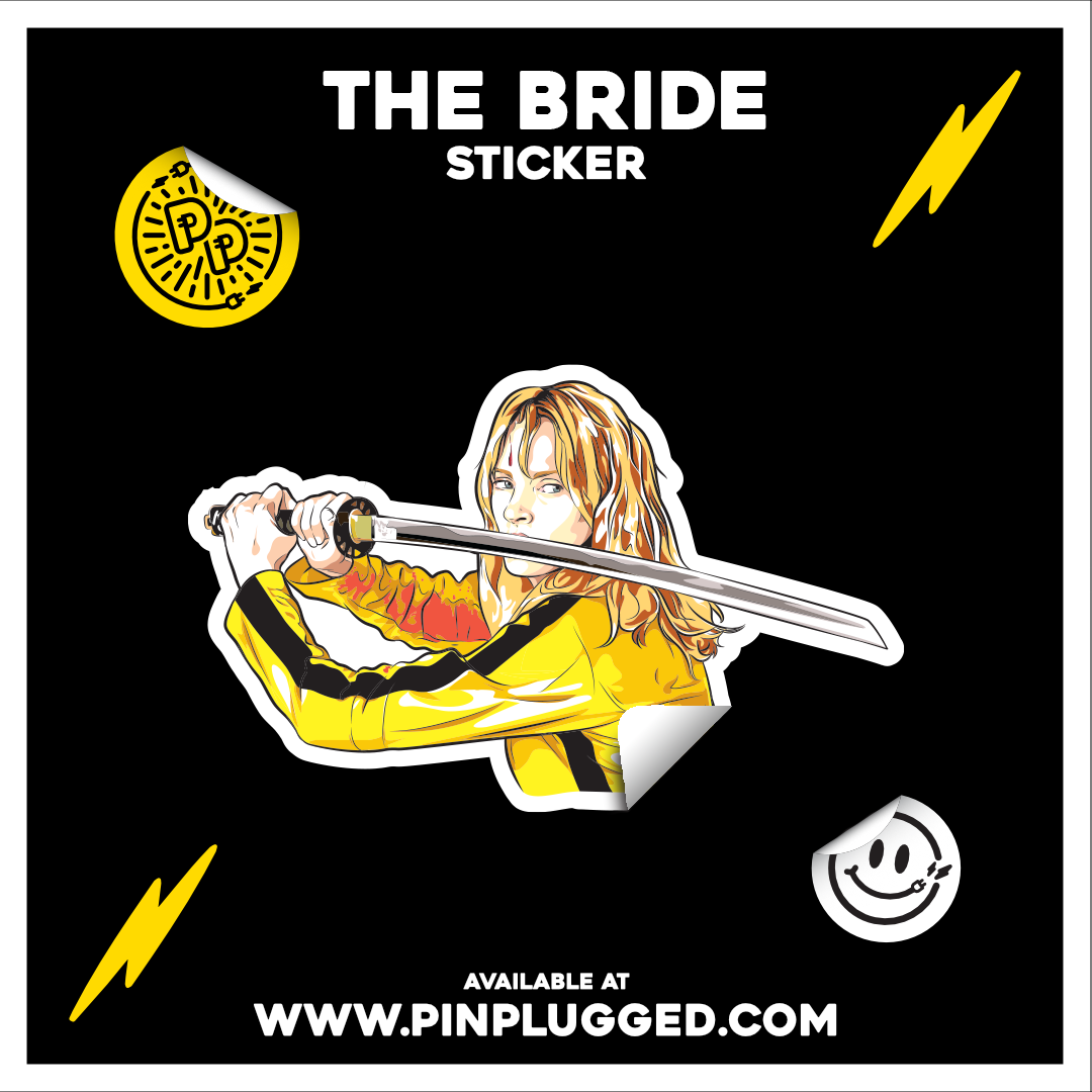 The Bride - 5 inch sticker