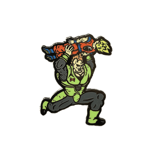 Andriod 16's Power Dunk Enamel Pin - Pin Plugged