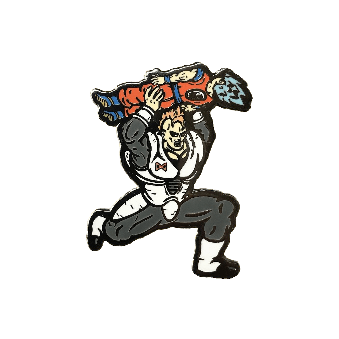 Andriod 16's Power Dunk Enamel Pin - Pin Plugged