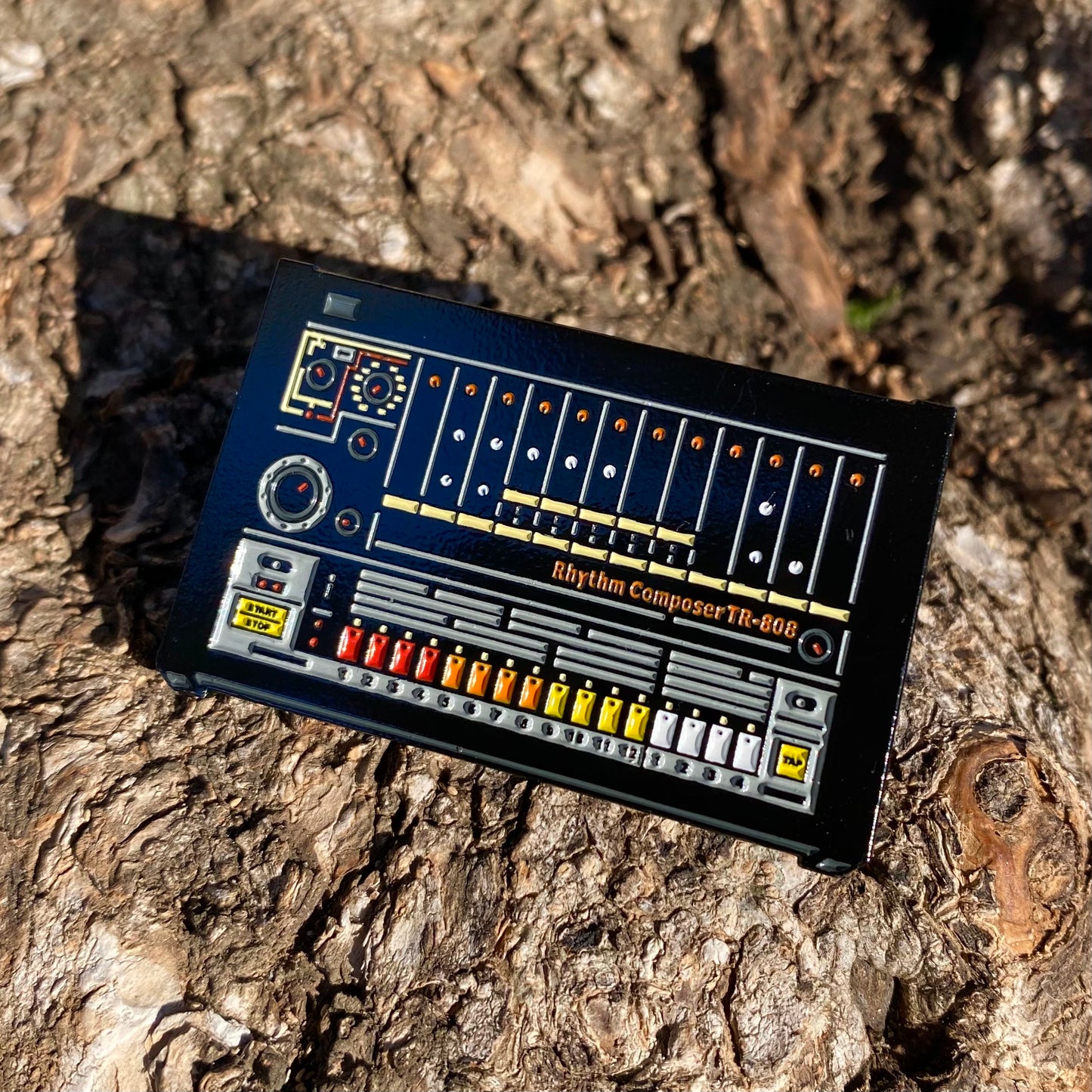 808 Enamel Pin