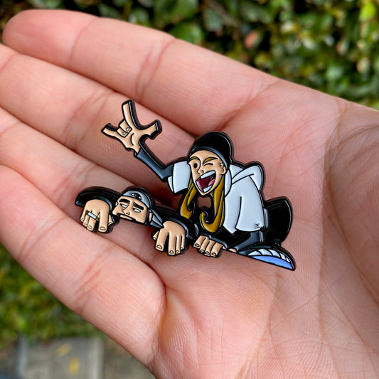 Jay and SIlent Bob Enamel Pin