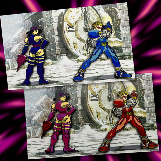 Clay Graham Art vs Pin Plugged Round 3 - Psylocke Vs Captain Commando