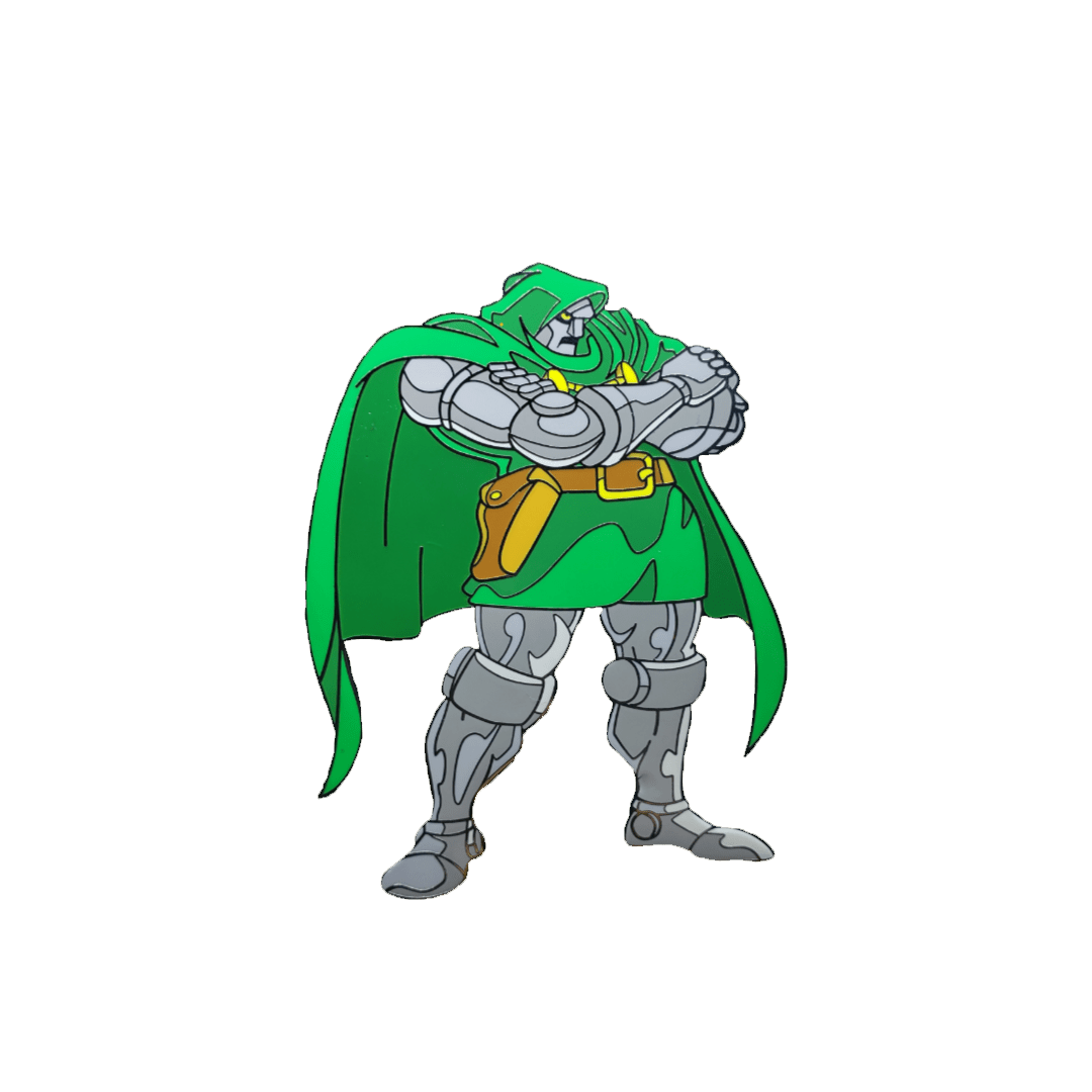 ClayGrahamArt VS PinPlugged Round 1 - DR. DOOM VS STRIDER - Pin Plugged