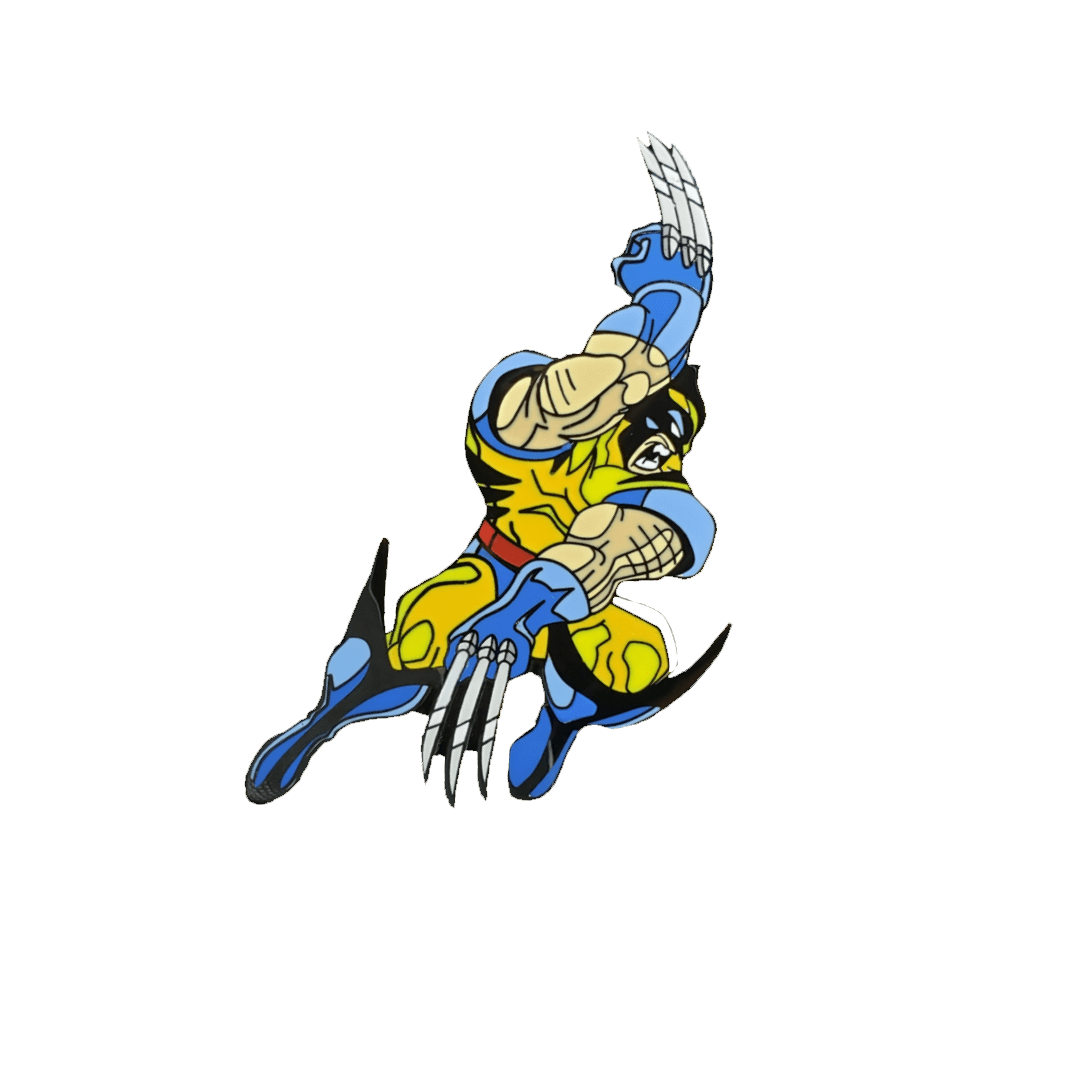 ClayGrahamArt VS PinPlugged Round 1 - Wolverine vs BB Hood - Pin Plugged