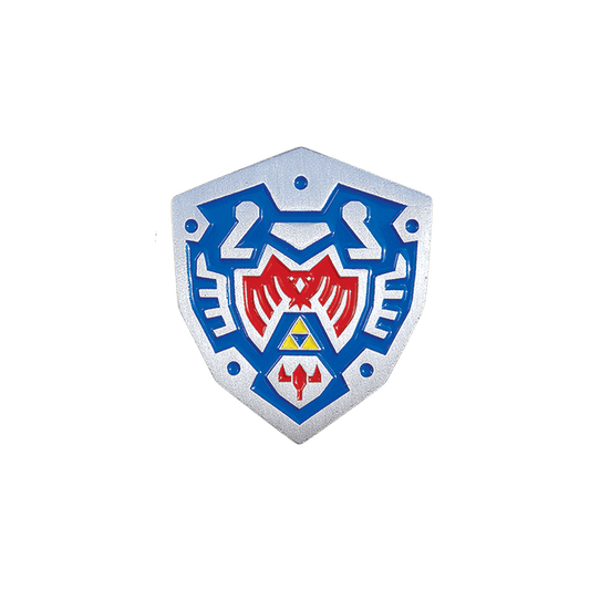 Hero's Shield Enamel Pin - Pin Plugged