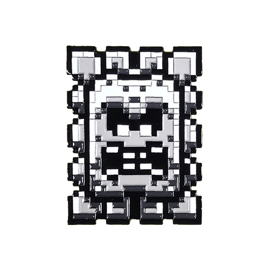 Thwomp Enamel Pin - Pin Plugged