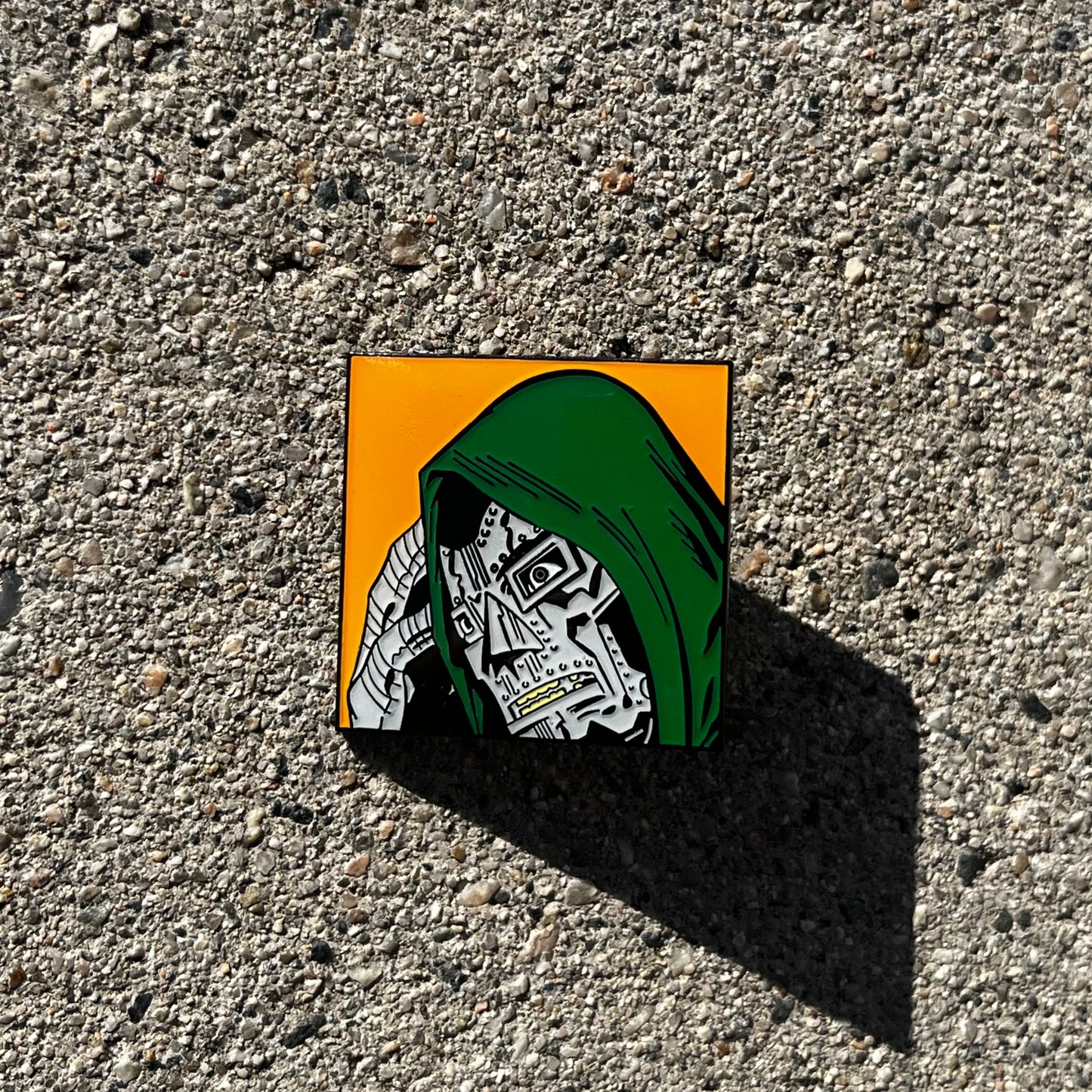 Hooded Villain Enamel Pin
