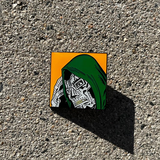 Hooded Villain Enamel Pin