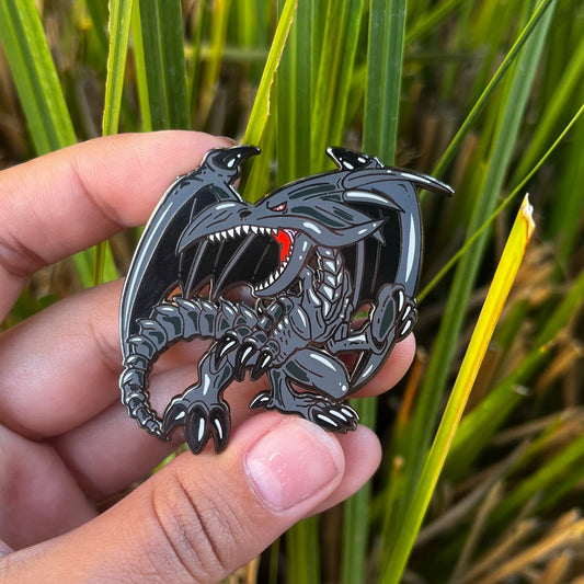 Red Eyes Black Dragon Enamel Pin